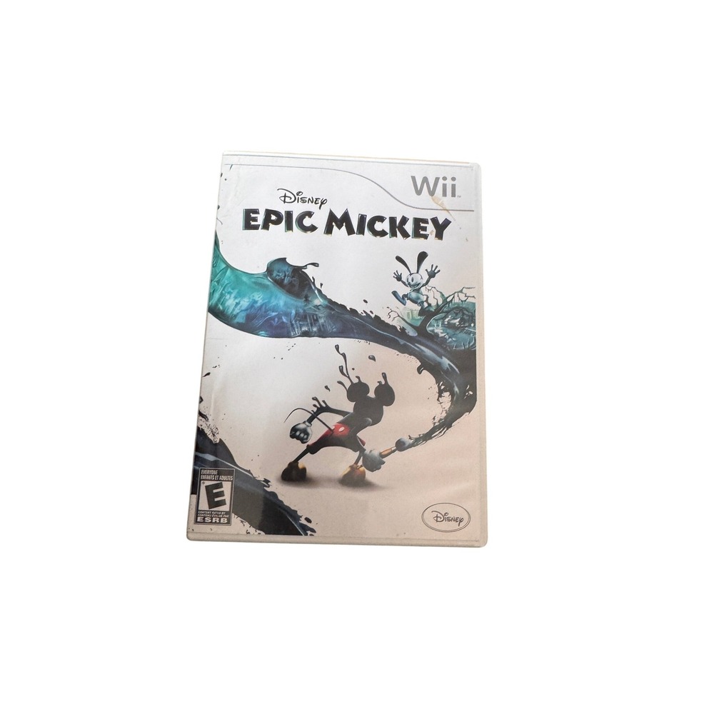 Disney Epic Mickey Nintendo Wii Game Complete CIB Oswald RVL-P-SEME‎